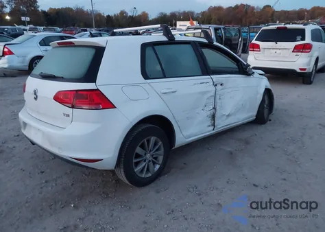 2015 Volkswagen Golf Tsi S 4-Door из США, поврежденный, VIN 3VW217AU9FM104764